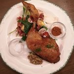 Gogatsuno Sakura - 骨付いわい鶏　コンフィ　フライドチキン・スパイス揚げ