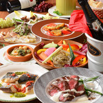 伍月ノ櫻 - 料理写真:＜肉×ワイン＞宴会コース 3時間飲放付5480円→4980円〜