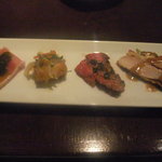 葡萄房 - 前菜4種盛り合わせ