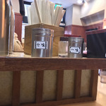 そばの神田 東一屋 - コンディメンツ。