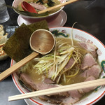 ラーメンショップ 椿 - ネギチャーシュー