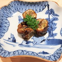 新ばし 星野 - 穴子の八幡巻き