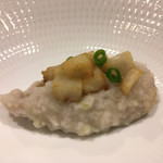 一碗水 - 葱香芋泥(海老芋とねぎの香り炒め)