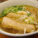 麺屋ひょっとこ - 和風焼豚麺、大盛