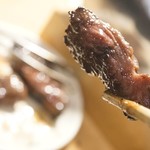 ホルモンと日本酒 ホルモン屋かねちゃん - やわらかうめ〜〜〜〜