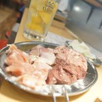 ホルモンと日本酒 ホルモン屋かねちゃん - 頼んだら盛り