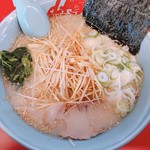 山岡家山形西田店 - 塩ラーメン＋白髪ねぎ