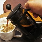 スターバックスコーヒー - 「スプリングシーズンブレンド」のアイスプレス
