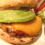 チェルシー マーケット - アボカドチェダーチーズバーガー