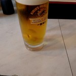 楽観 - 生ビール  ５００円