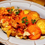 クラフトビアハウスモルト - 愛媛県産松山地鶏と野菜のトマト煮