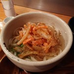 Sanuki Udon Nanatsuya - on the かきあげ