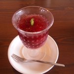 Cafe cha- cha- - いちじくの赤ワイン　コンポートとジュレ。