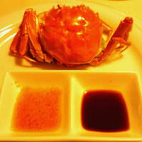 礼華　青鸞居 - 上海蟹の姿蒸し