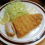 とん平 - ロースかつ（1100円）