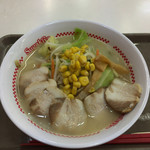 スガキヤ - 野菜ラーメン 肉トッピング