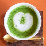 茂庵 - ドリンク写真:抹茶ミルク