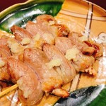 鳥田中 - 串五本セットのハツ