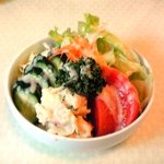 三笠食堂 - 生野菜