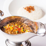 Keema curry with garam masala flavor