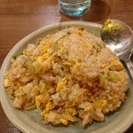 大衆酒場ヒダカ - やきめし(少し食べちゃった(^O^))