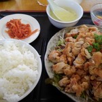 中華料理 福燕 - 油淋鶏セット　780円