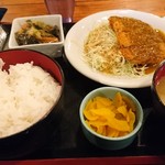 ちょっぷく - チキンカツカレーかけ　600円