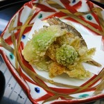 つる由 - 稚鮎の天婦羅