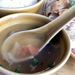 シンガポール海南鶏飯 - 鶏スープ