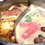 火鍋 小肥羊 - 具材投入