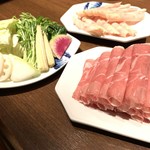 火鍋 小肥羊 - 肉＆野菜