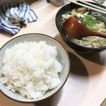 がばちょ - ごはん大（うどん比較ｗ