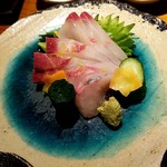 万風 - しまあじ刺し身