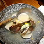 万風 - ハマグリ酒蒸し