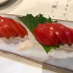 楽呑小料理 凛 - トマト食べ比べ
