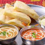 アジア料理 ラマ - チーズナンセット