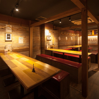 お肉を満喫するお洒落な居酒屋！会社帰りのお食事や各種宴会に◎