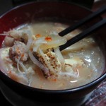 TAHOE - まだらのあら汁は感動的においしい