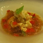 シェ・ムラ - 人参ムースの前菜