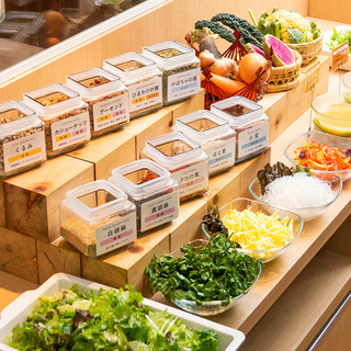 Prepare your body with vegetables. [Medicinal Food salad bar]