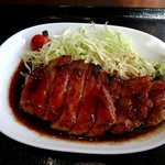 豚彩食堂 よらく - 豚テキ定食