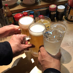 そうや - まずは5人で乾杯！