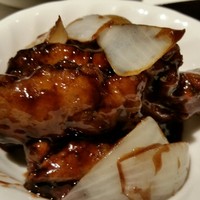 御膳房 六本木店 - 豚肉の黒酢炒め。