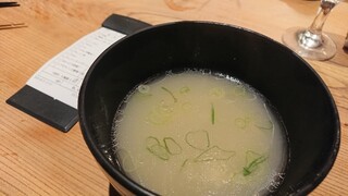 串焼き もんじろう - サービス  テールスープ    0円