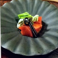 なる屋 - 鮪の黄身浸け