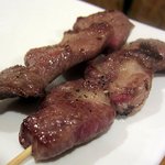 やきとり・ホルモン串　もりしん - タン串（塩）