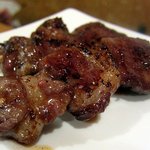 やきとり・ホルモン串　もりしん - タン串（タレ）