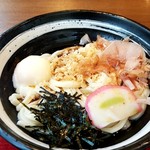 杵屋 - 冷やし月見うどん630円