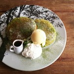 いちしな - 料理写真:伊勢茶パンケーキ
