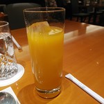 FLORE - サービスドリンクのマンゴジュース